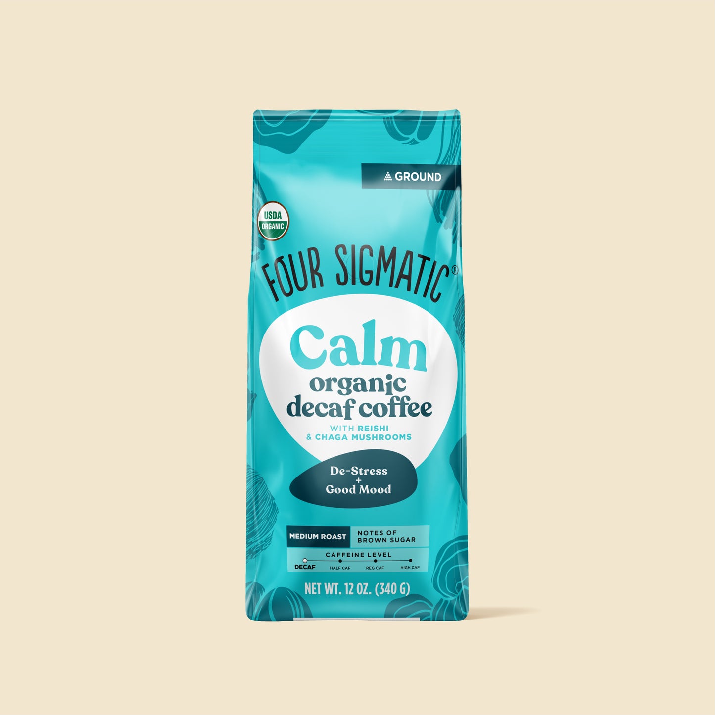Calm Decaf Ground Coffee Bag 1-Pack
