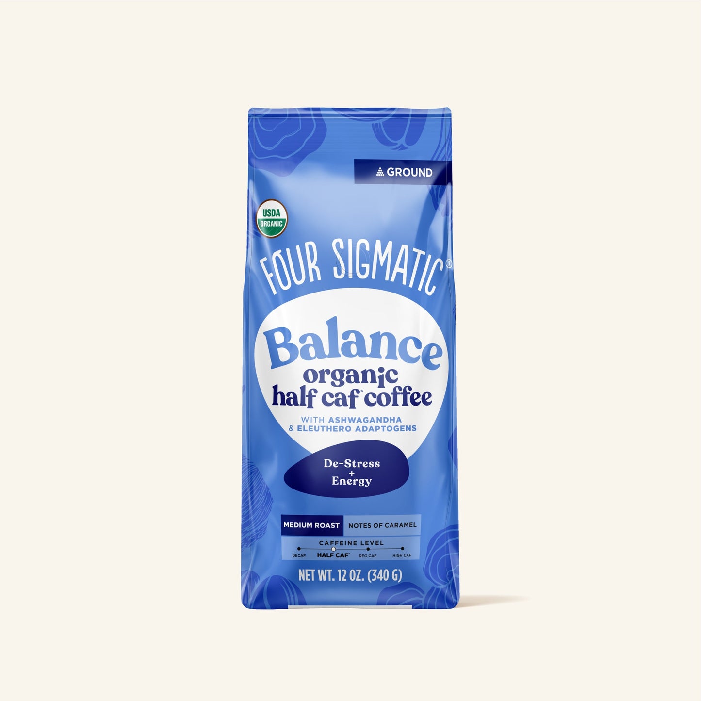 Balance Half Caf Ground Coffee Bag 1-Pack