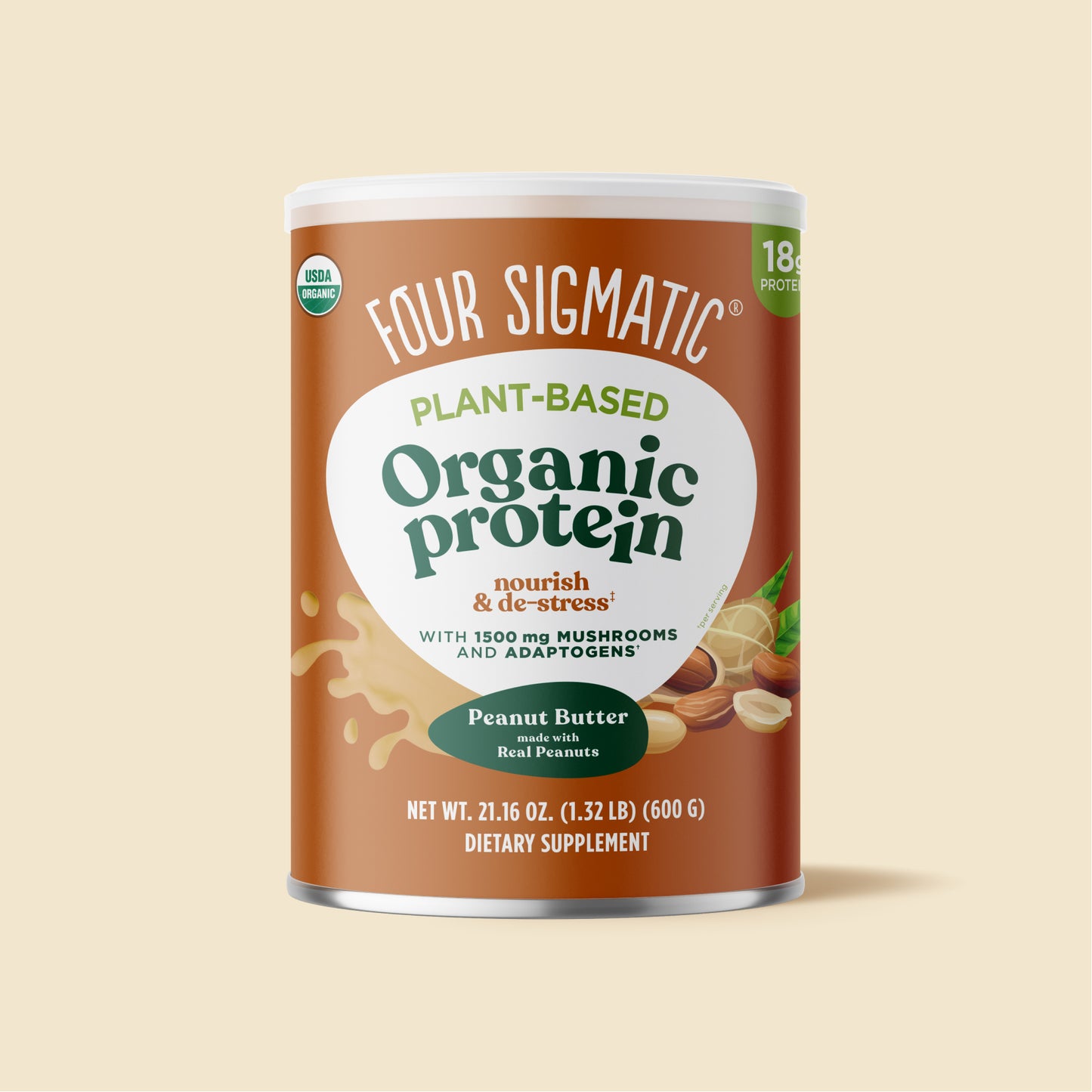 Peanut Butter Plant-based Protein 1-Pack