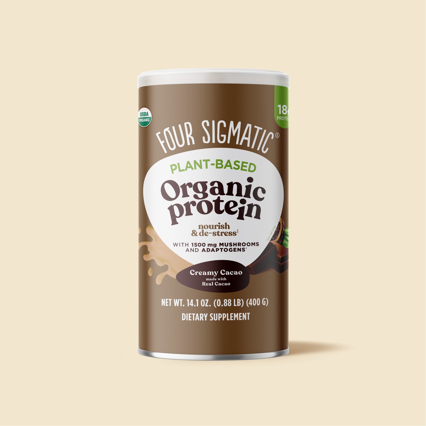 Creamy Cacao Plant-based Protein- 10ct