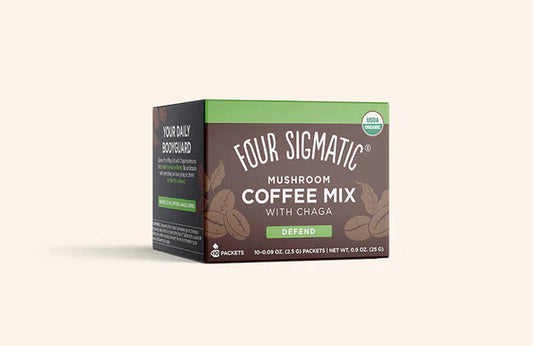 1 Month Supply- Instant Mushroom Coffee with Chaga and Cordyceps